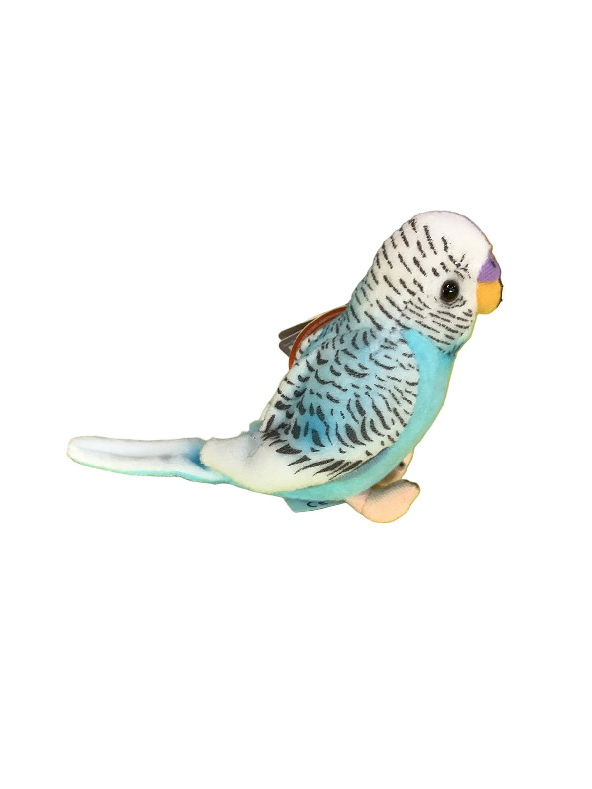 PLUSH LIVING NATURE BLUE BUDGIE W SOUND