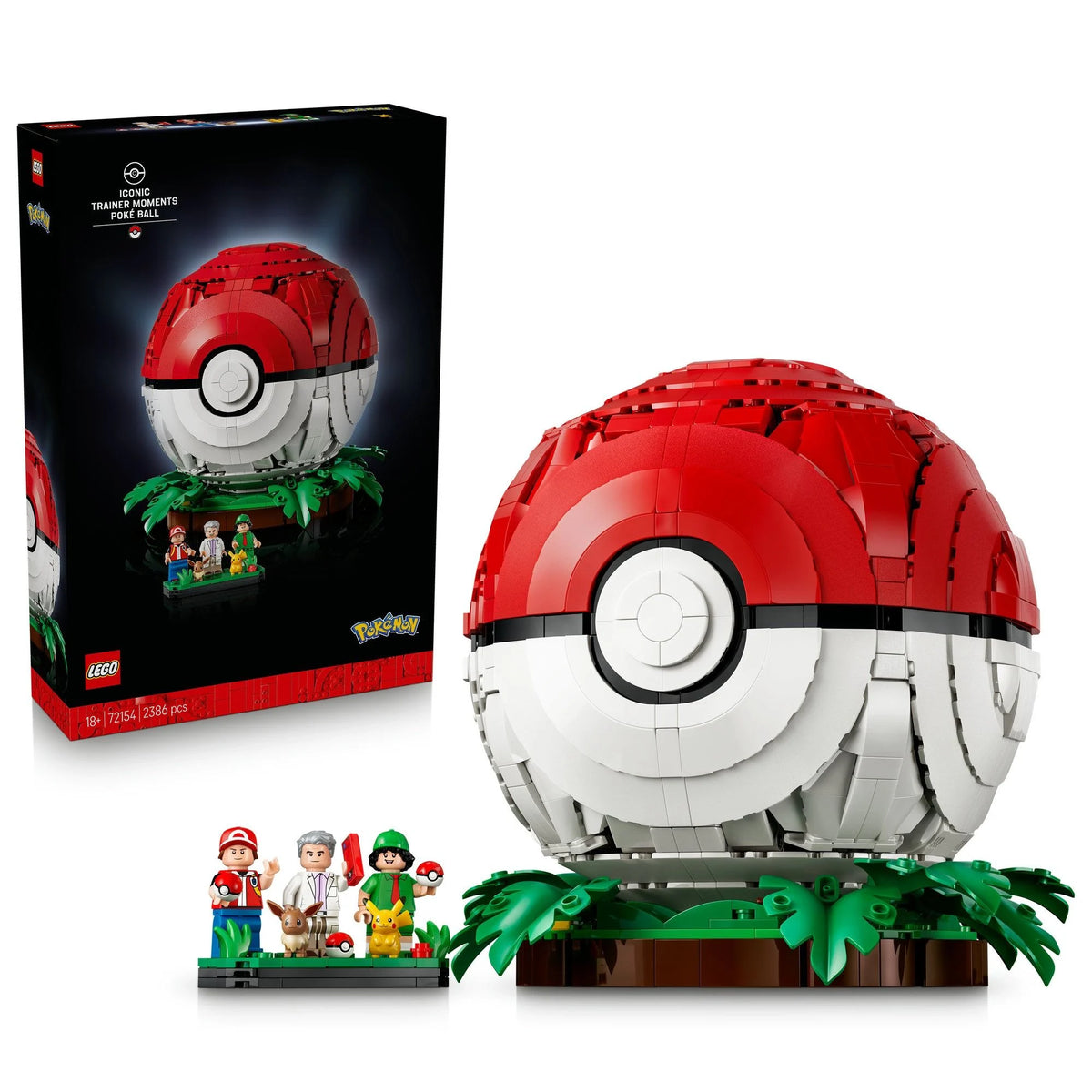 LEGO 72154 POKEMON TRAINER POKE BALL