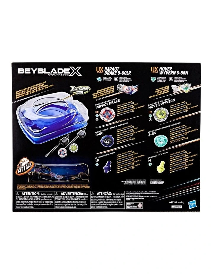 BEYBLADE X DROP ATTACK BATTLE SET