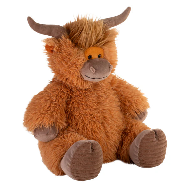 WILD PLUSH SNUGGLELUVS HIGHLAND COW