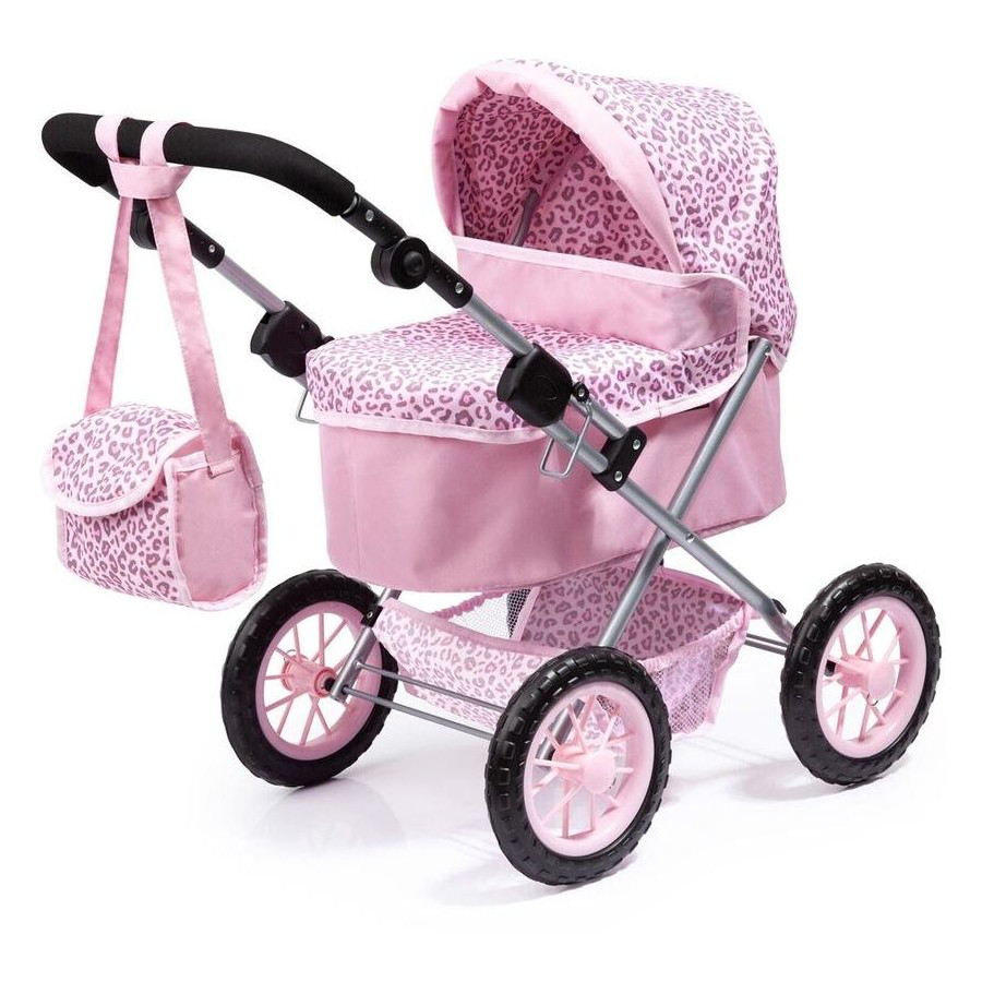 BAYER DOLL PRAM TRENDY LEOPARD PRINT