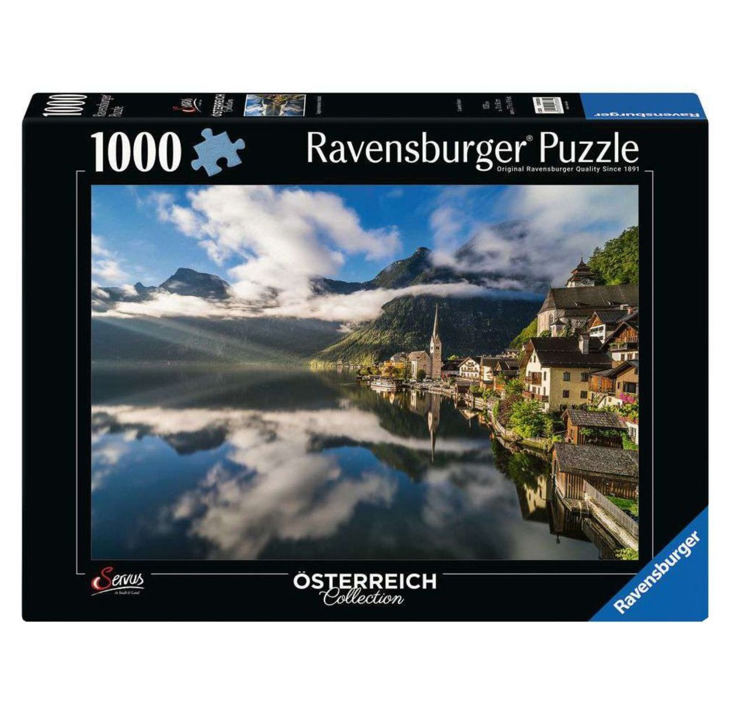 PUZZLE 1000PC MYSTERIOUS HALLSTAT NEW