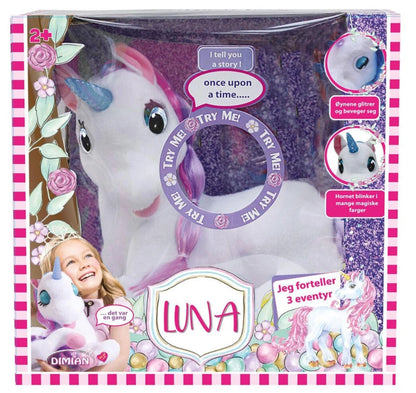 BAMBOLINA PLUSH UNICORN LUNA FAIRY TALES