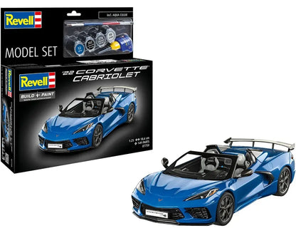 REVELL 1:25 MODEL SET CORVETTE CABRIOLET