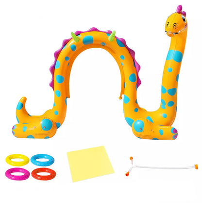 GO PLAY SPLASH O SAURUS SPRINKLER PARK