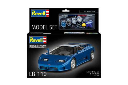REVELL 1/24 BUGATTI EB110 MODEL SET