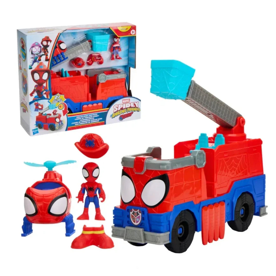 SAF SPIDEY & FRIENDS RESCUEWEB FIRETRUCK