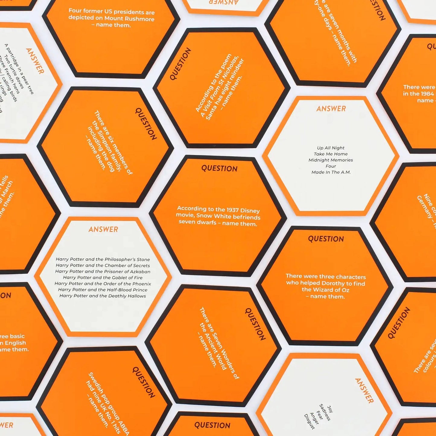 GAME HEXAGON KNOW IT ALL