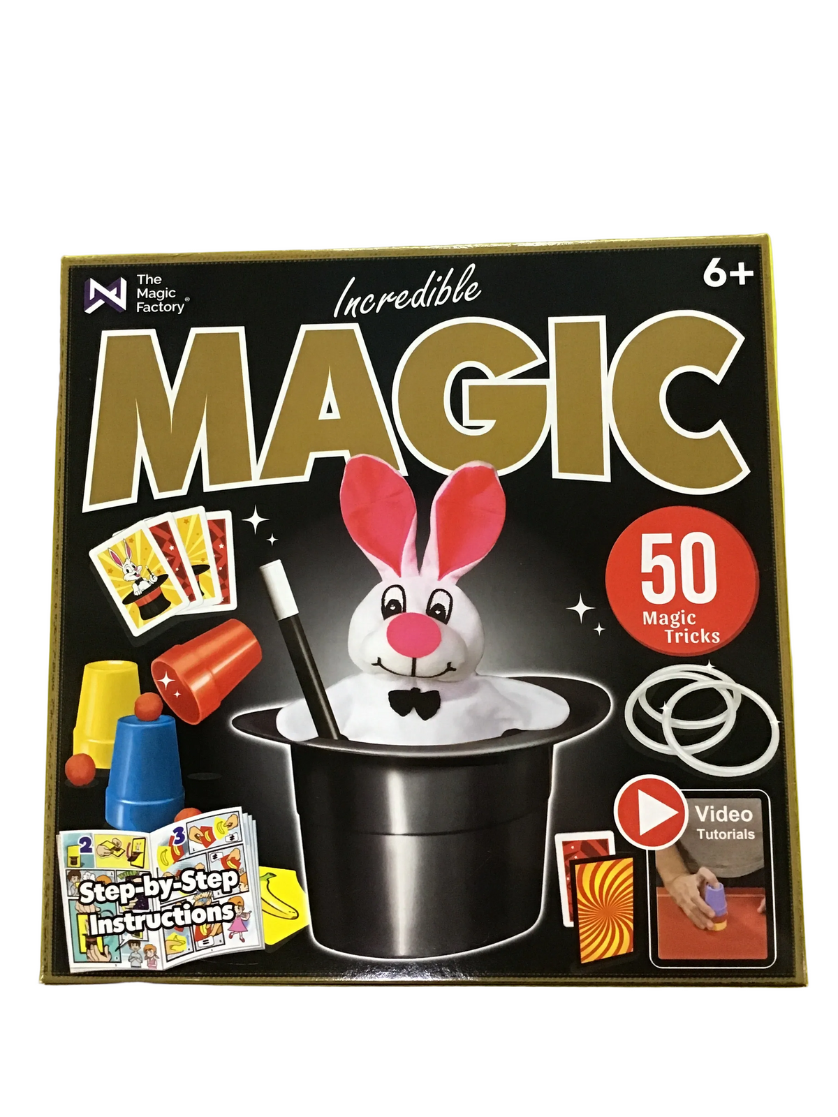 THE MAGIC FACTORY MAGIC HAT 50 TRICKS
