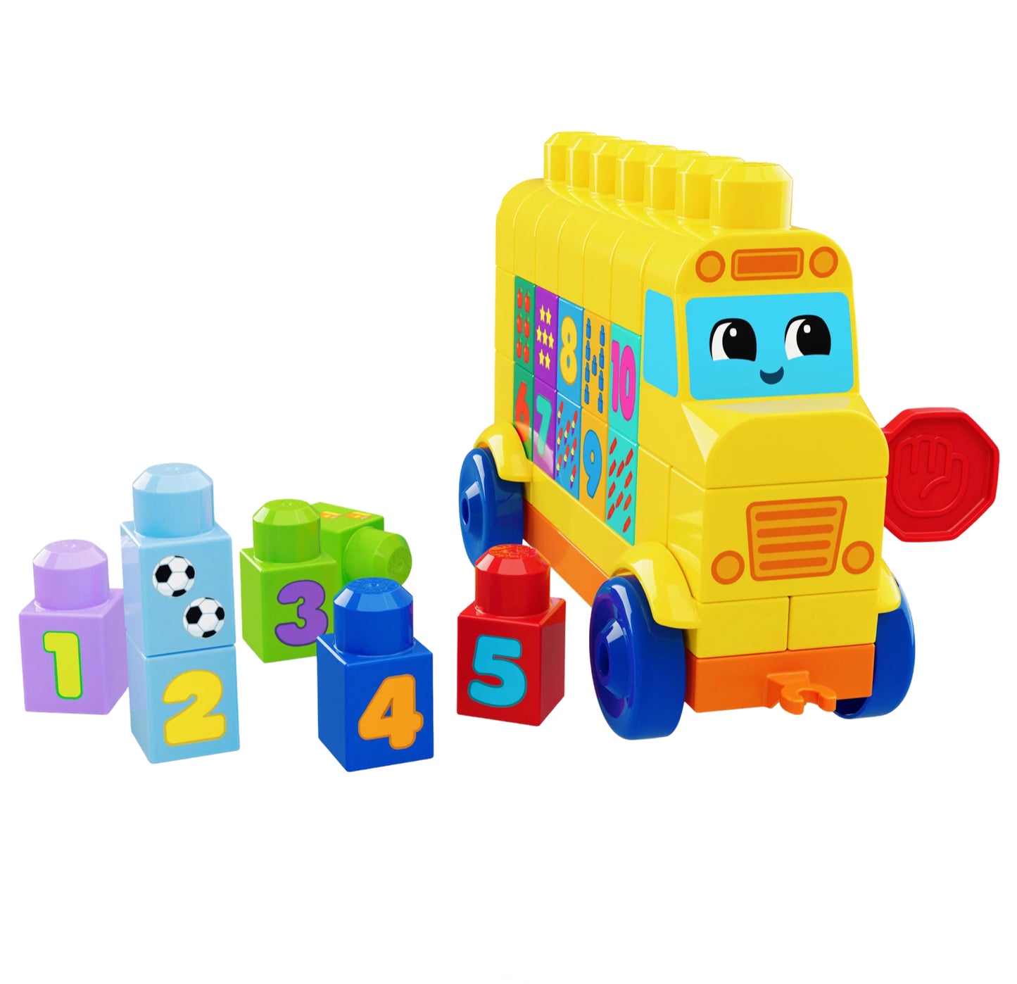 MEGA BLOKS BUILD & COUNT BUS