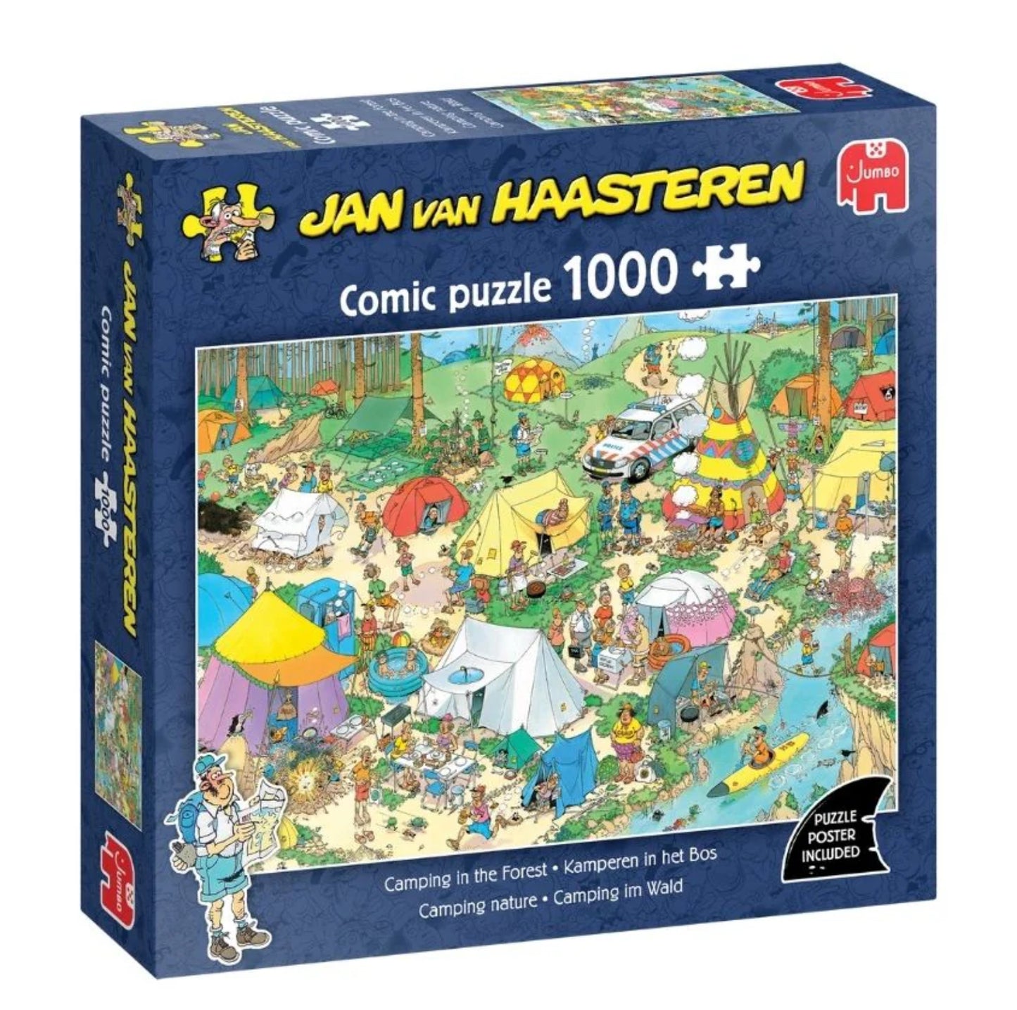 PUZZLE 1000PC JVH CAMPING IN FOREST