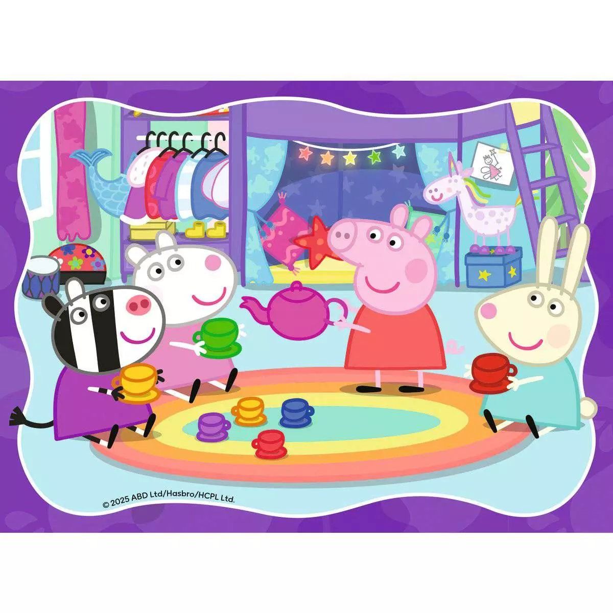PUZZLE 4 IN A BOX PEPPA PIG