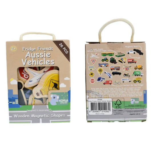 FRIDGE FRIENDS MAGNETIC AUSSIE VEHICLES