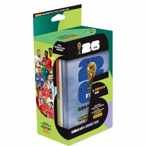 FIFA WORLD CUP 2026 ADRENALYN CARD TIN