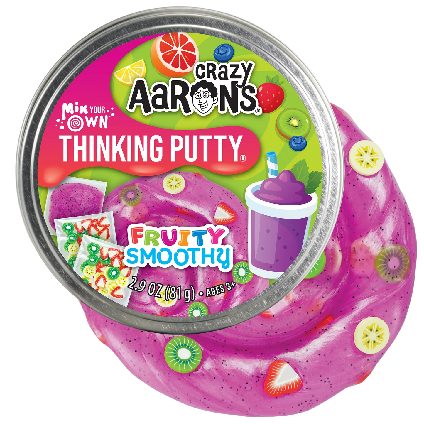 AARON'S PUTTY MIX IT FRUITY SMOOTHY