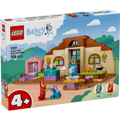 LEGO 11211 BLUEY SCHOOL W RUSTY/BLUEY