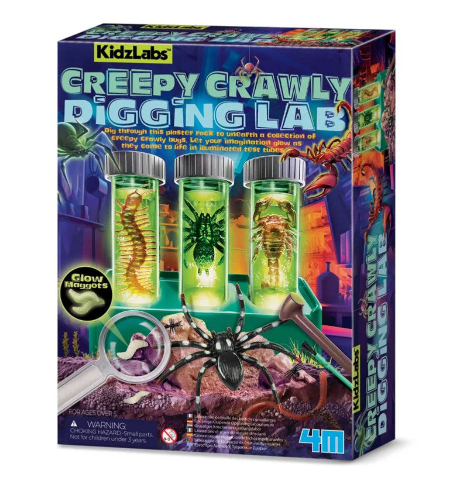 4M KIDZLABS CREEPY CRAWLY DIGGING LAB