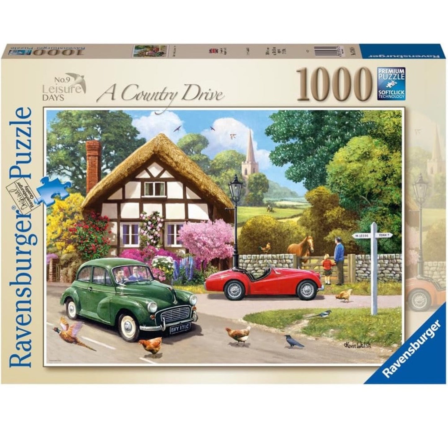 PUZZLE 1000PC LEISURE NO9 COUNTRY DRIVE