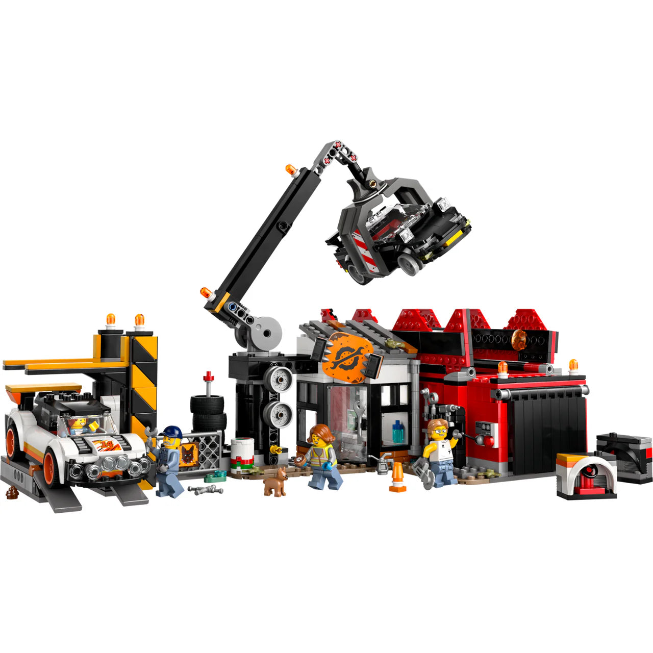 LEGO 60472 CITY SCRAPYARD WITH CARS