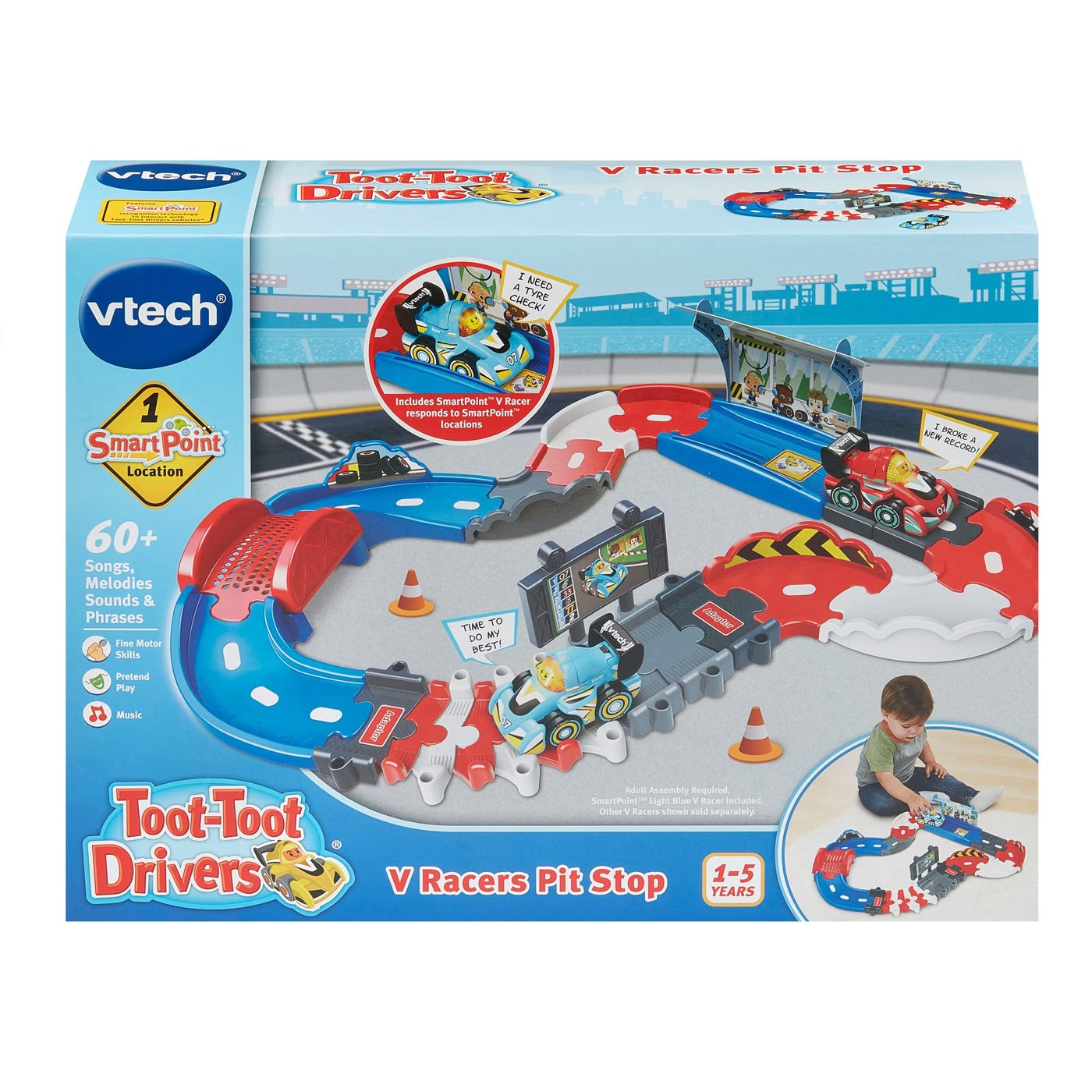 VTECH TOOT TOOT V RACERS PIT STOP