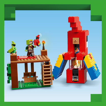 LEGO 21282 MINECRAFT THE PARROT HOUSE