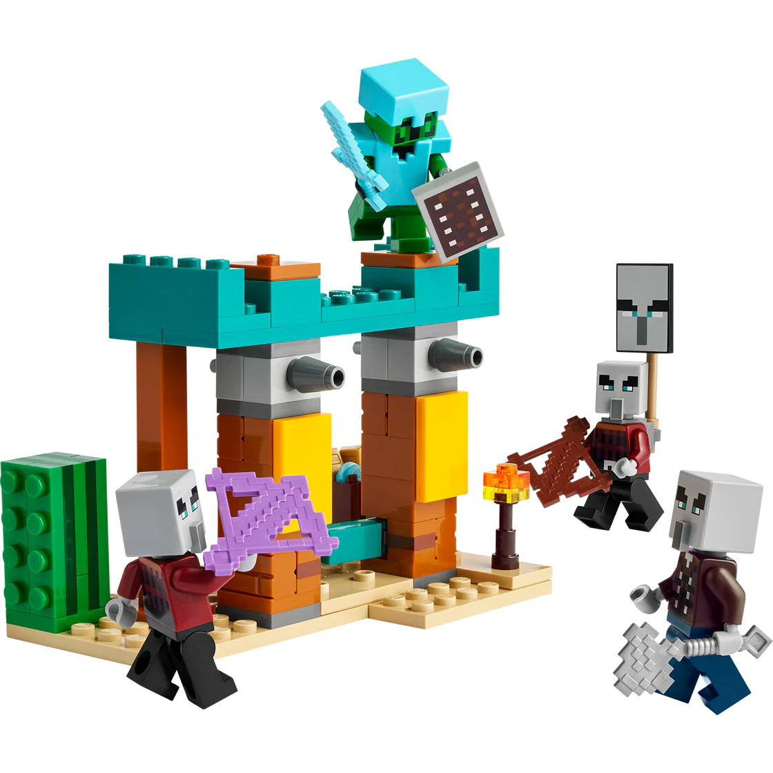 LEGO 21267 MINECRAFT ILLAGER DESERT