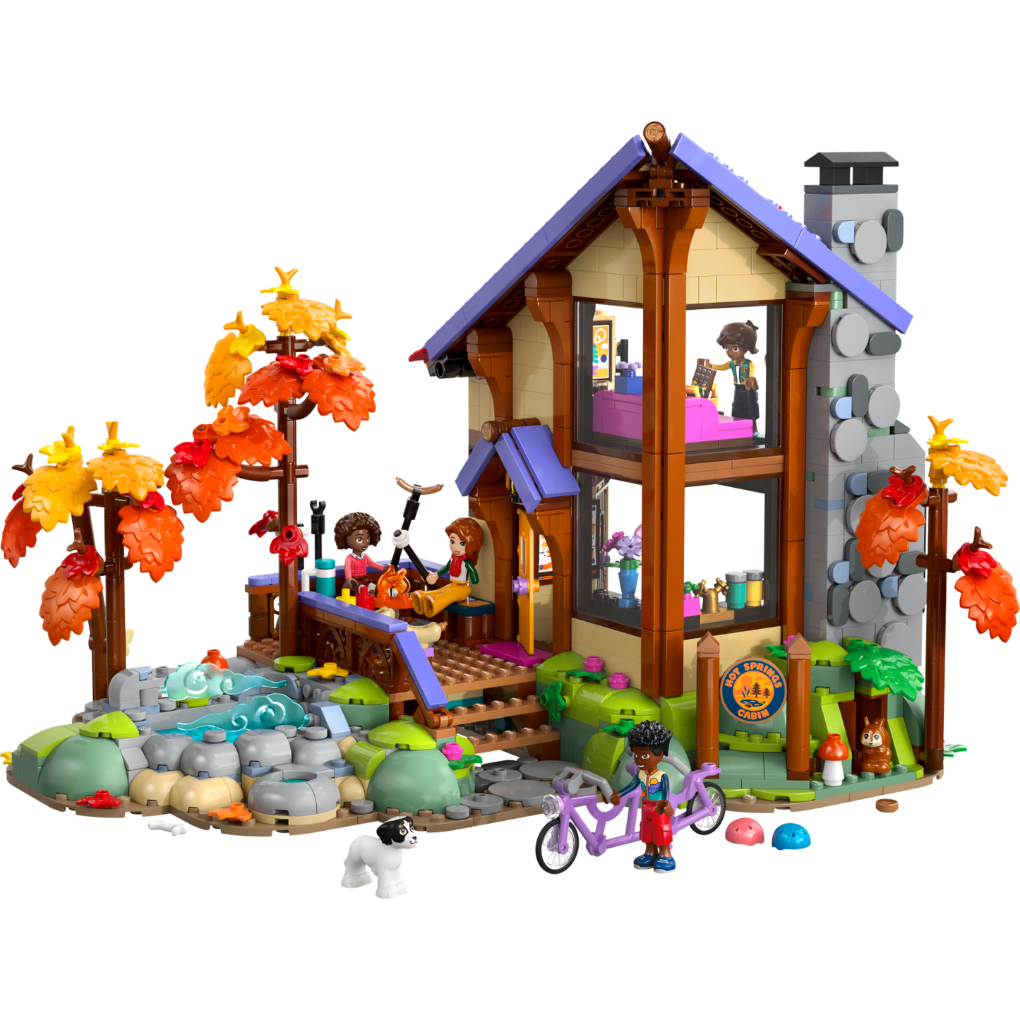 LEGO 42705 FRIENDS COZY FALL FOREST CABI