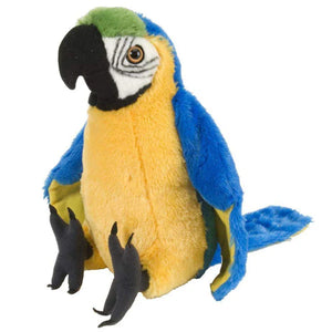 WILD PLUSH MACAW PARROT