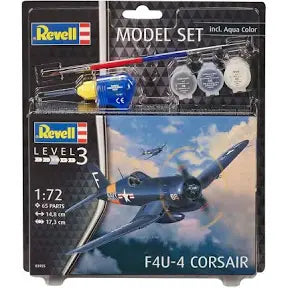 REVELL 1:72 MODEL SET F4U-4 CORSAIR