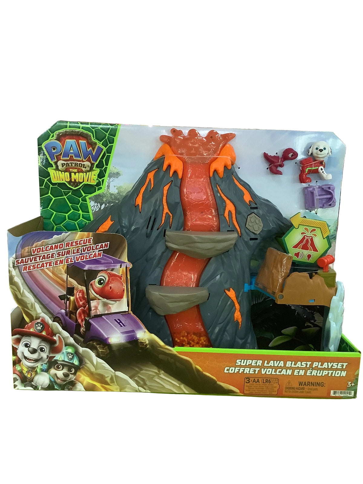 PAW PATROL DINO MOVIE SUPER LAVA BLAST