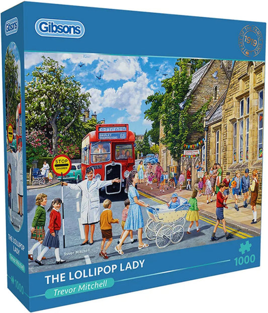 PUZZLE 1000PC THE LOLLIPOP LADY