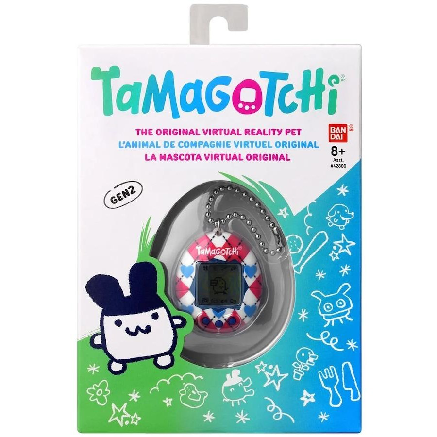 TAMAGOTCHI ORIGINAL ARGYLE HEART GEN 2
