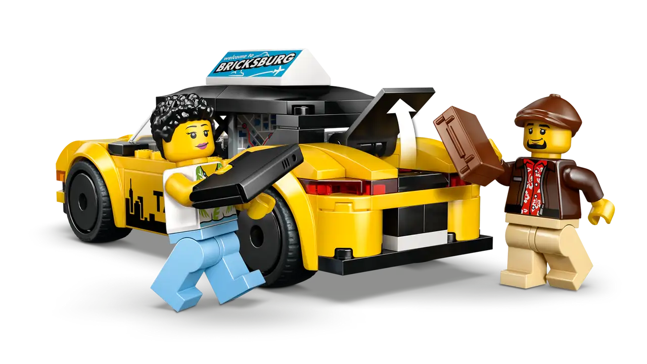 LEGO 60487 CITY YELLOW TAXI