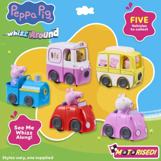 PEPPA PIG WHIZZ AROUND VECHICLES AST
