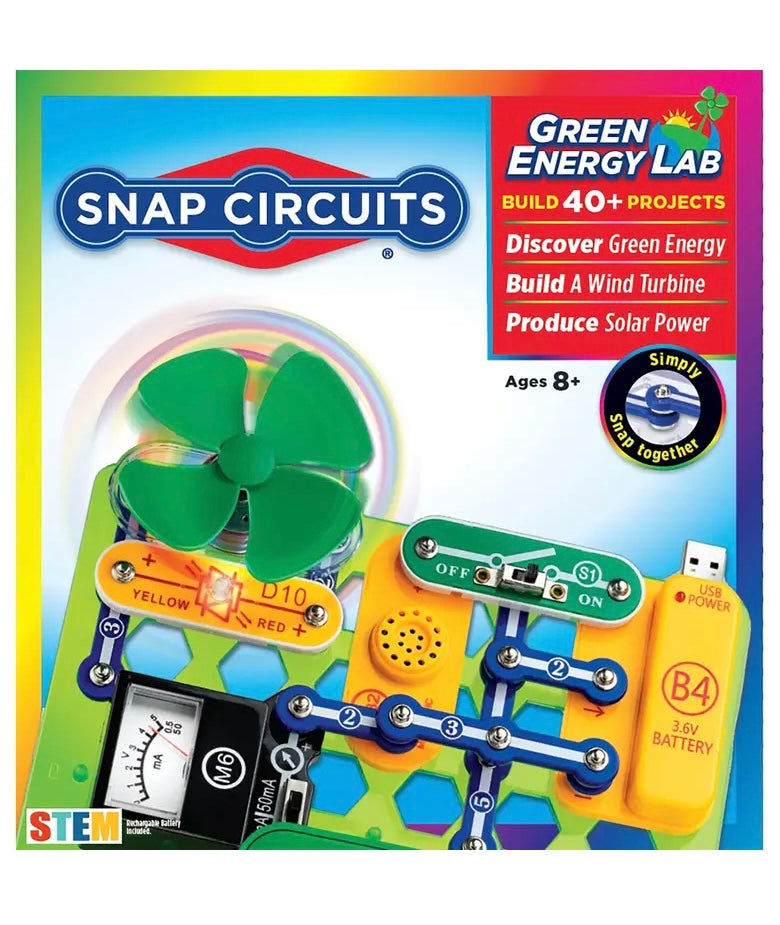 SNAP CIRCUITS GREEN ENERGY LAB