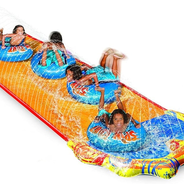 GO PLAY SPIN OUT WATER SLIDE