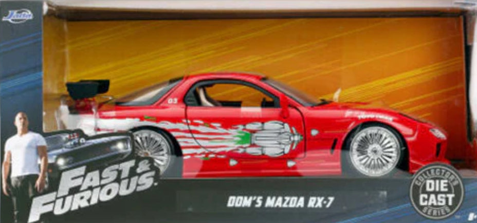 D/C 1:24 F&F DOMS MAZDA RX-7