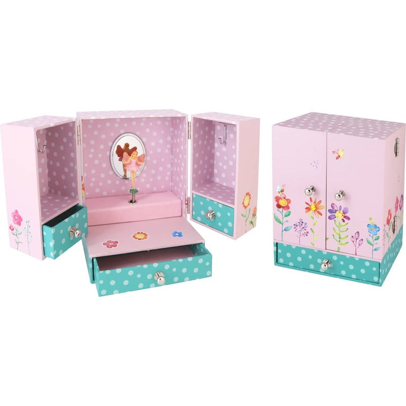 JEWELLERY MUSIC BOX FLORAL