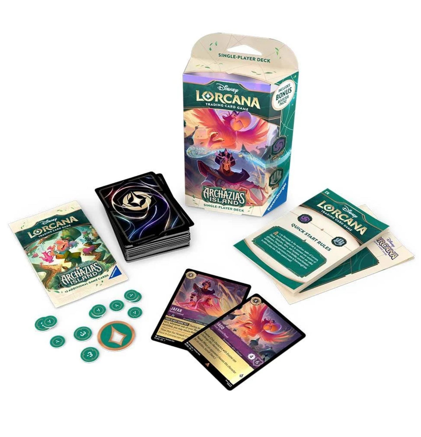 DISNEY LORCANA S7 PLAY DECK AMETH/STEEL