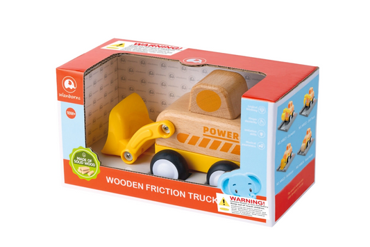 WOODEN FRICTION L&S BULLDOZER