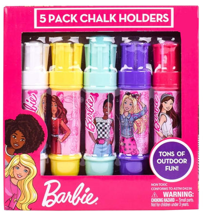 5 PACK CHALK HOLDER BARBIE
