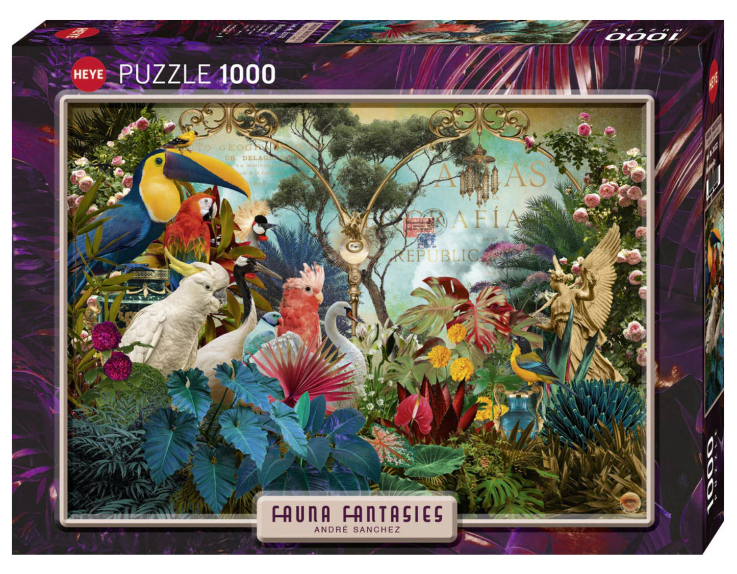 PUZZLE 1000PC HEYE FAUNA FANTASIES