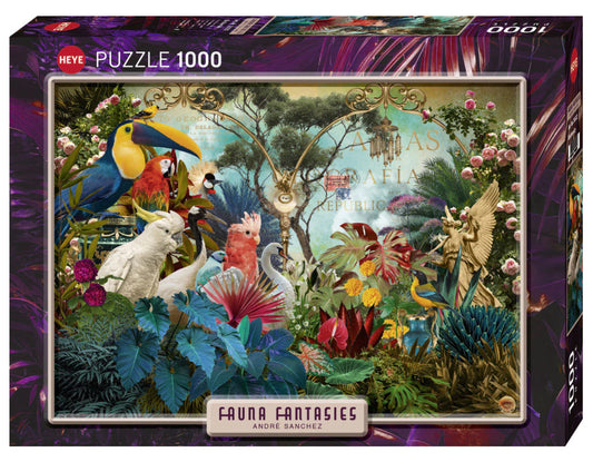 PUZZLE 1000PC HEYE FAUNA FANTASIES