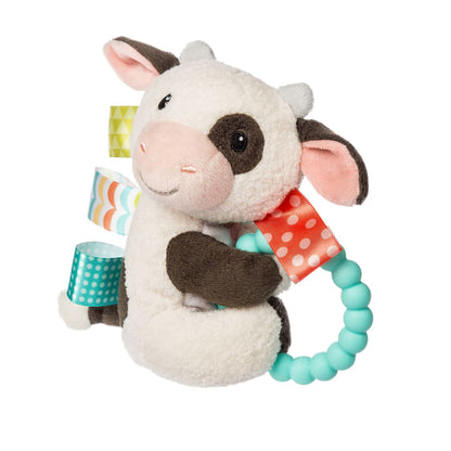 PLUSH MARY MEYER TAGGIES COW RATTLE