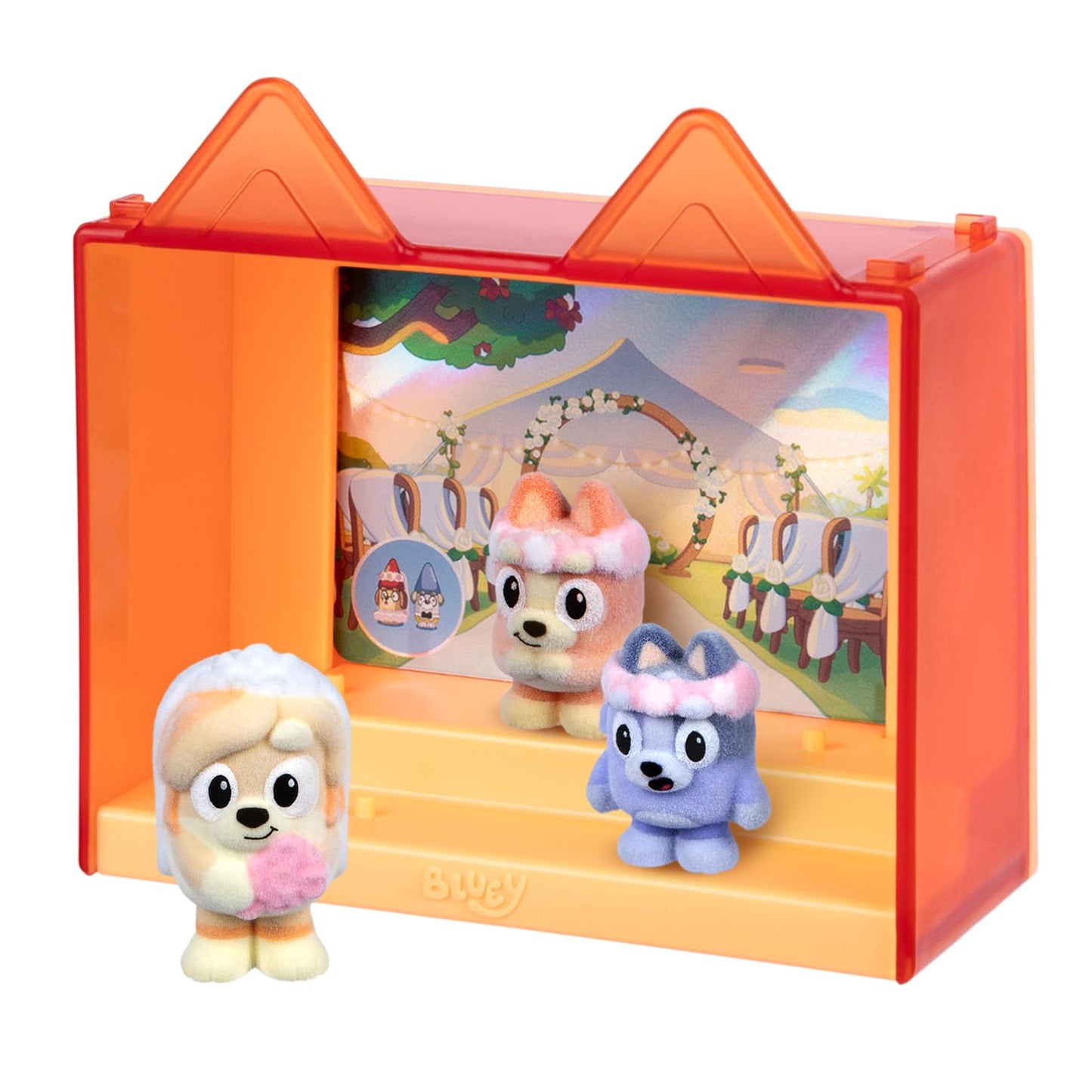 BLUEY S14 FUZZIES FIGURE CASE SET AST