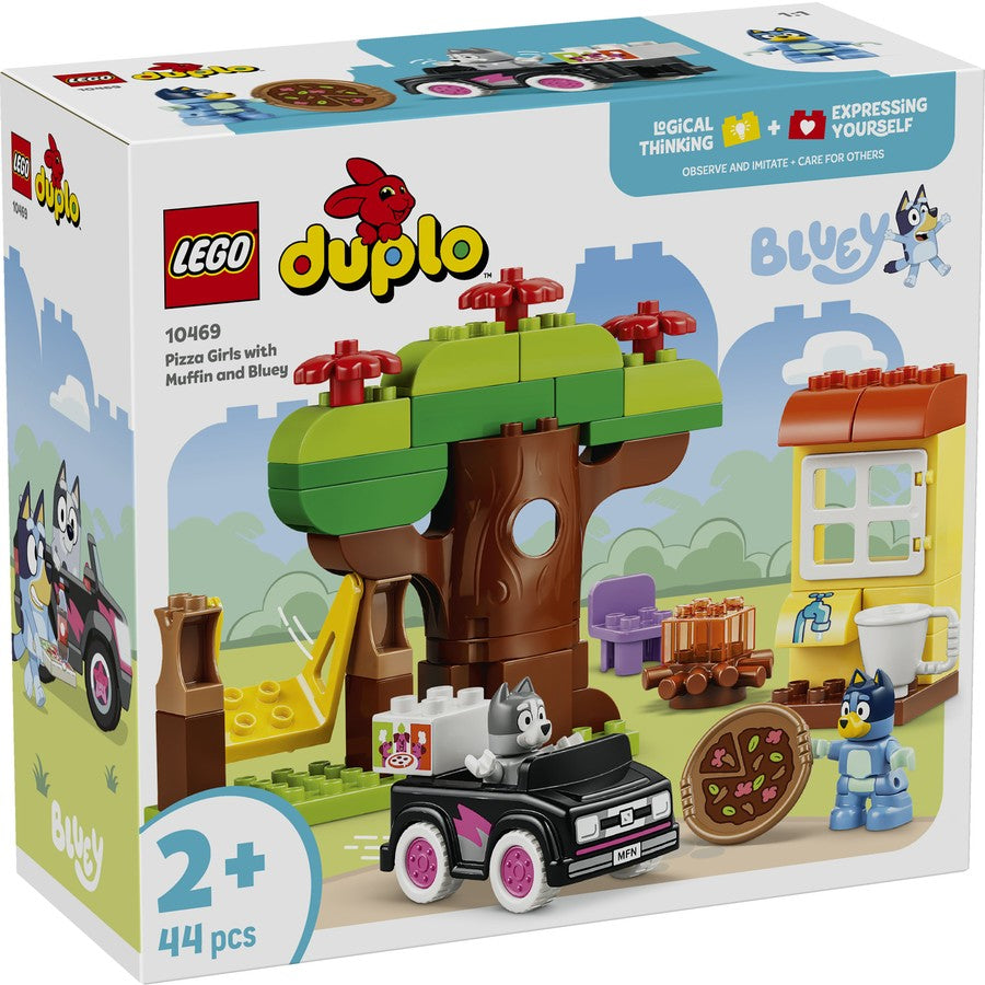 LEGO 10469 DUPLO PIZZA GIRLS W MUFFIN &