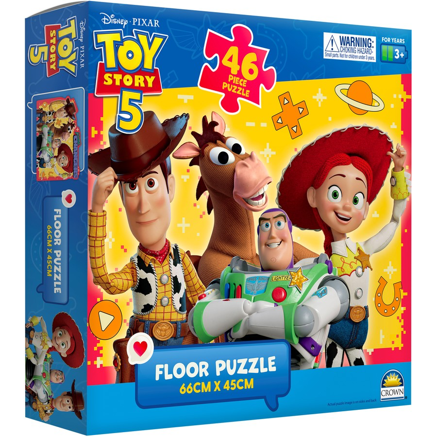 PUZZLE 46PC FLOOR TOY STORY 5