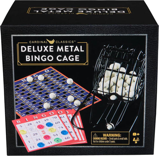 GAME CLASSIC DLX METAL CAGE BINGO