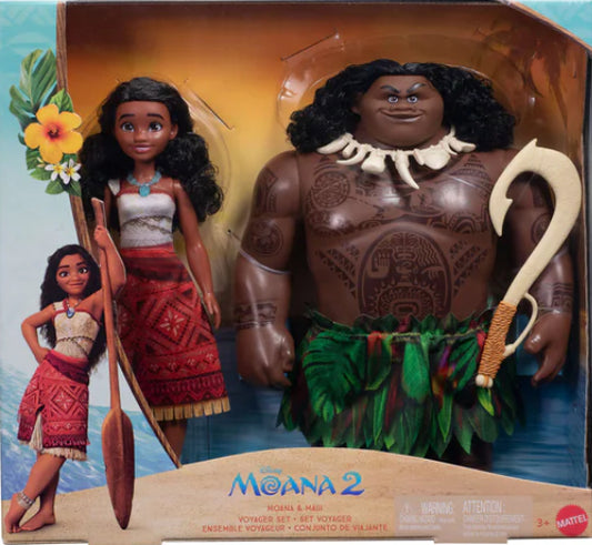 DISNEY MOANA 2 MOANA & MAI SET