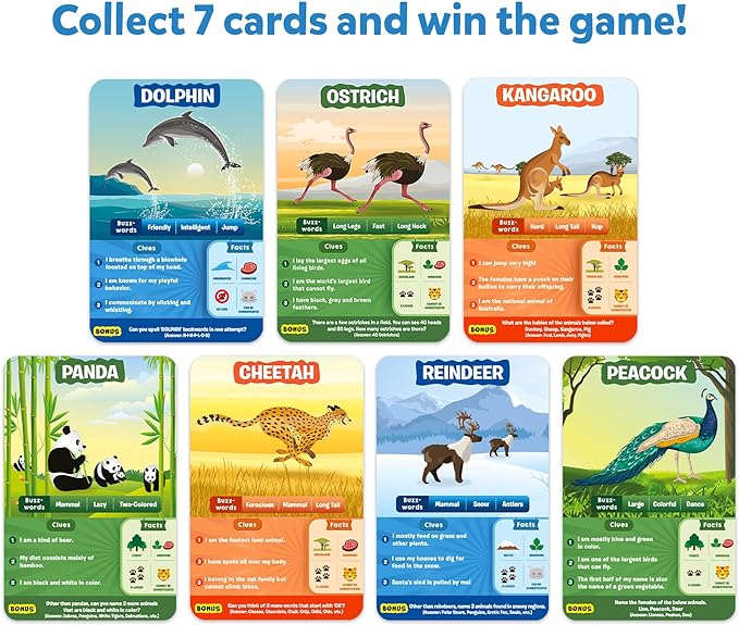 GAME GUESS IN 10 ANIMAL KINGDOM